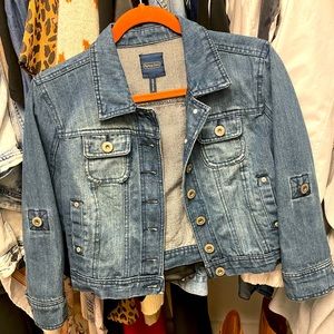 Cropped Denim Jacket